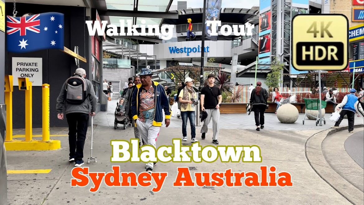 Sydney Australia [4K HDR Walk] Discovering Blacktown: A Suburban Gem in Western Sydney