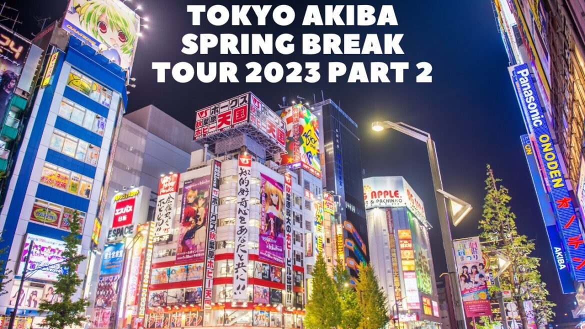 TOKYO AKIHABARA SPRING BREAK TOUR 2023 PART 2 TOKYO AKIHABARA SPRING BREAK TOUR 2023 PART 2
