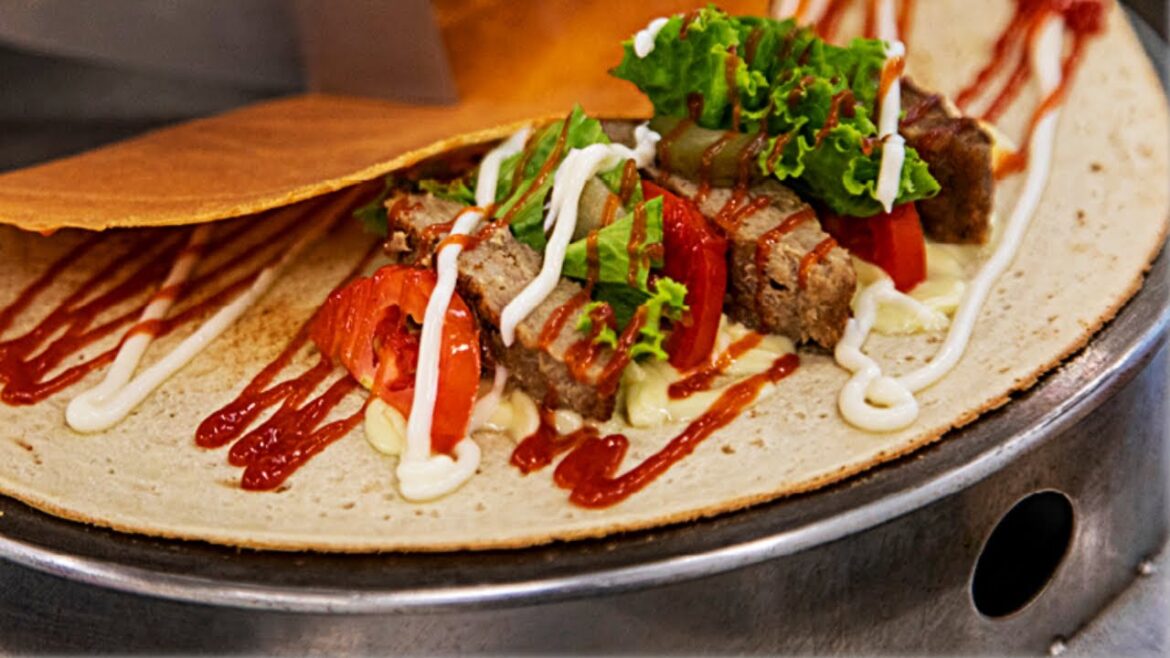 Tom Yam Crepe! So Unbelievable -Thai Street Food