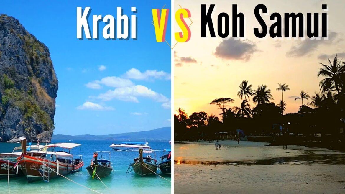 KRABI or KOH SAMUI? What’s the difference? Which should be your destination in south of Thailand? KRABI or KOH SAMUI? What's the difference? Which should be your destination in south of Thailand?
