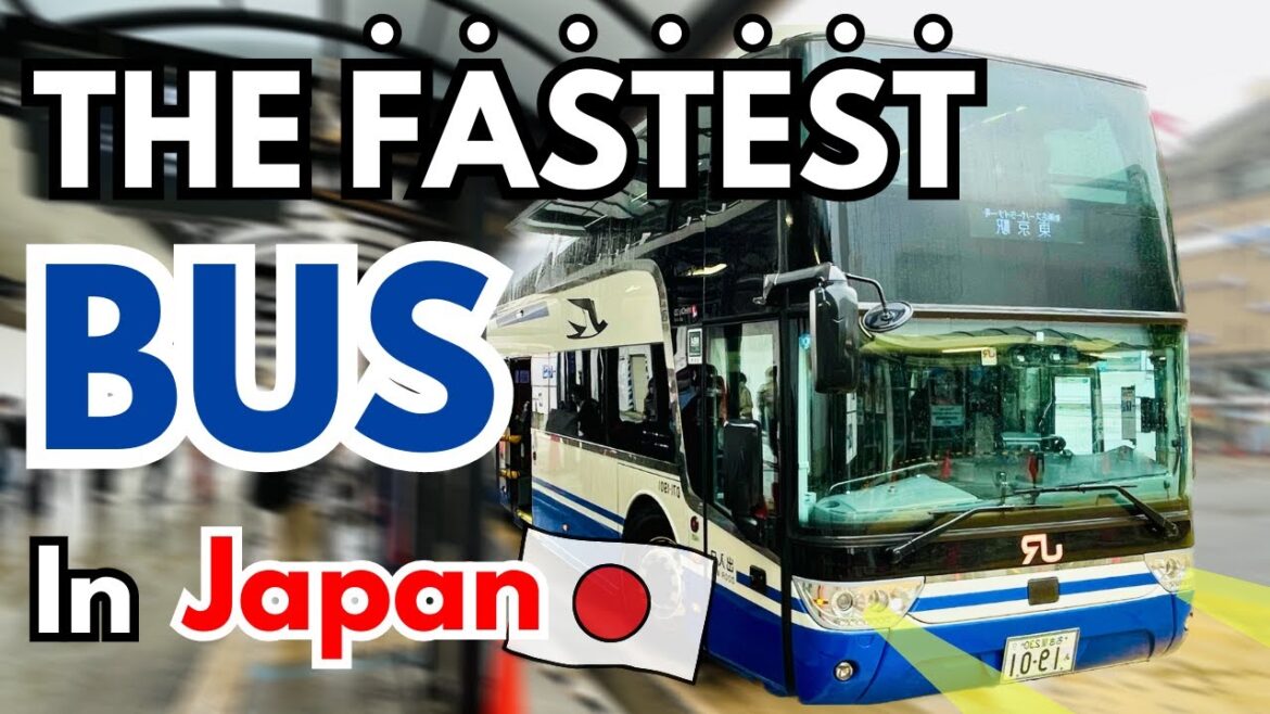 Riding Japan’s FASTEST BUS “Super Liner” π | Nagoya – Tokyo Highway Bus Travel Riding Japan's FASTEST BUS "Super Liner" π | Nagoya - Tokyo Highway Bus Travel