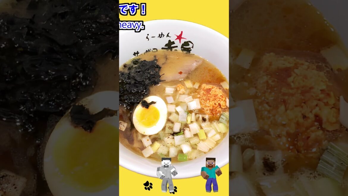 【LIGHT and SAVORY😋】BEST RAMEN🍜 in Japan🏯 #ramen  #sapporo  #japan  #hokaido #ramenshop