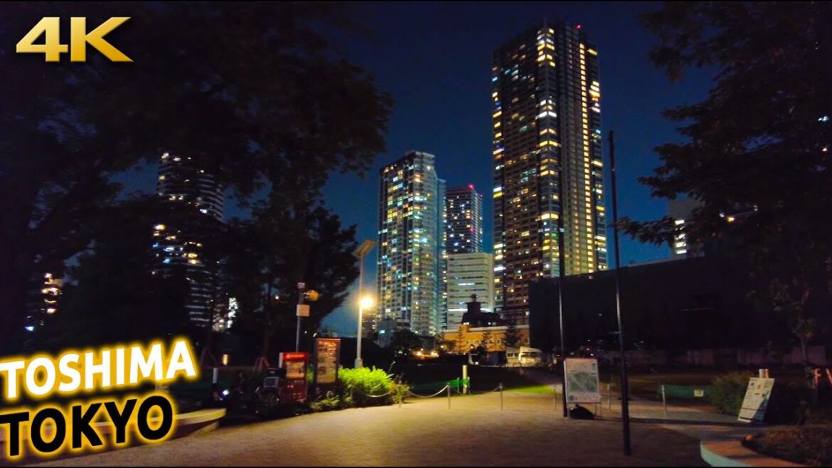 Getting lost at night in Toshima, Tokyo, Japan [4K]