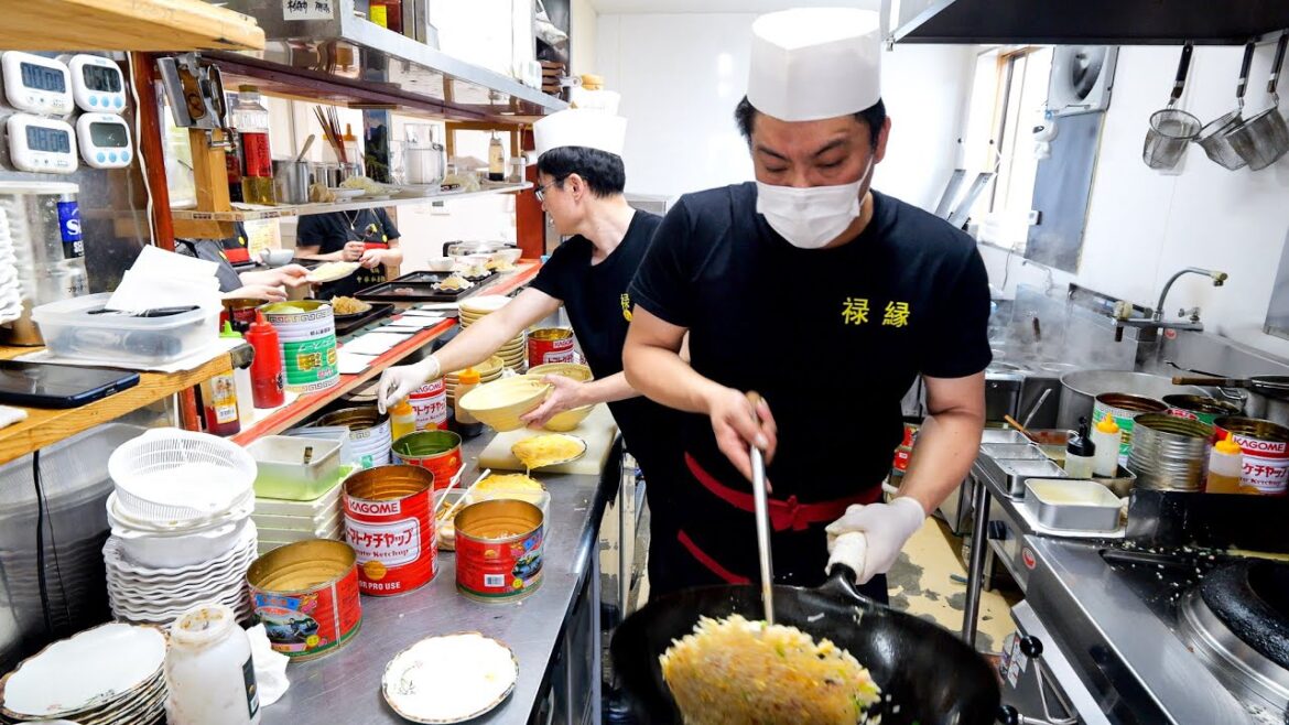 福井）ガッツリ男めしランチ７５０円。サラリーマン働く人々が殺到する驚愕コスパ最強中華丨Amazing Wok Skills in Japan