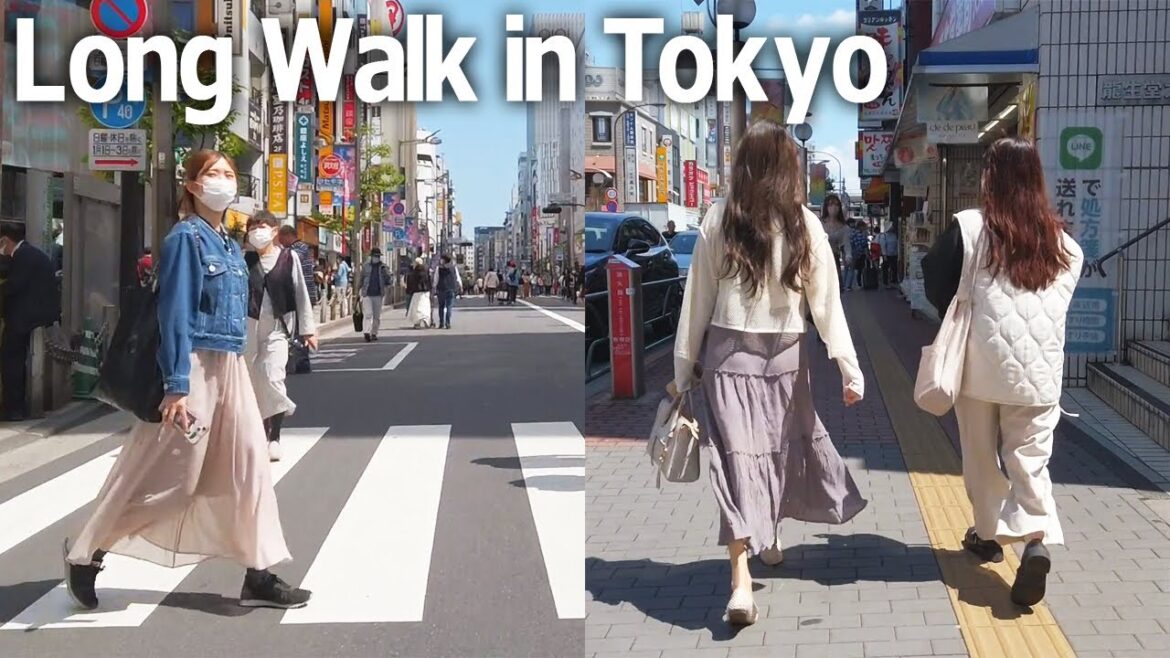 Tokyo - Tour around popular tourist areas, Shinjuku, Kabukicho, and Shin-Okubo (Apr. 2023)