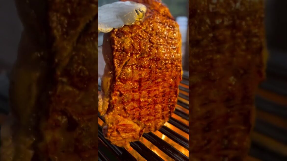 Grilling a Kumano Wagyu Striploin from Wakayama Prefecture Grilling a Kumano Wagyu Striploin from Wakayama Prefecture