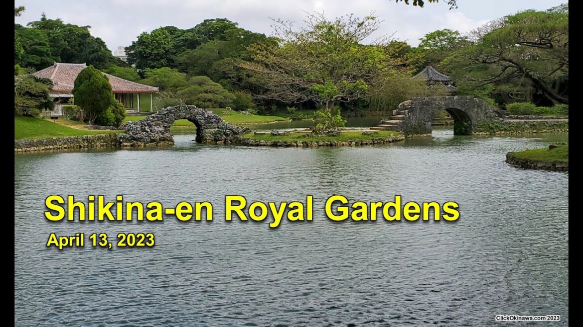 Shikina-en in Maaji, Naha, Okinawa  April 13, 2023 Shikina-en in Maaji, Naha, Okinawa  April 13, 2023