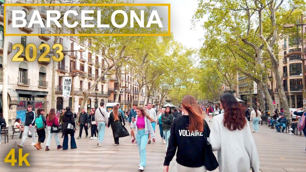 BARCELONA 2023, Spain – 4K City Walking Tour -All Episodes- La Rambla- Sagrada Familia- Park Güell BARCELONA 2023, Spain - 4K City Walking Tour -All Episodes- La Rambla- Sagrada Familia- Park Güell