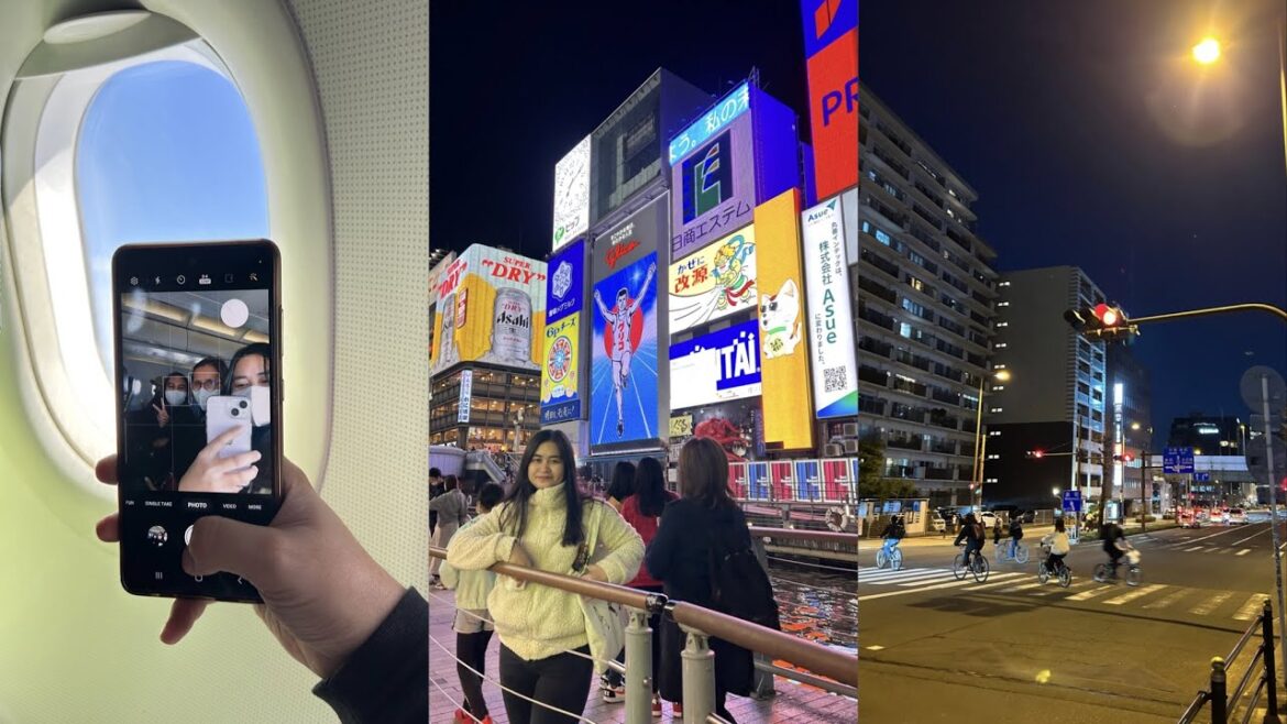 hope.timistic diaries | first japan trip, exploring dotonbori