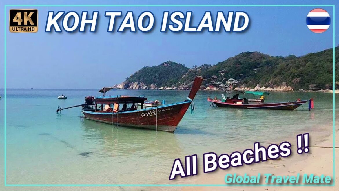 Koh Tao Island 2023 - All Beaches and Nang Yuan Beach Thailand