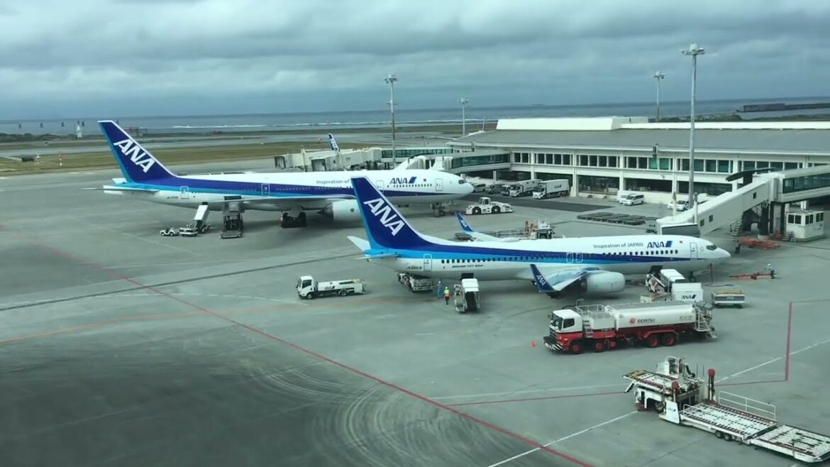 Flying to Okinawa Japan🇯🇵