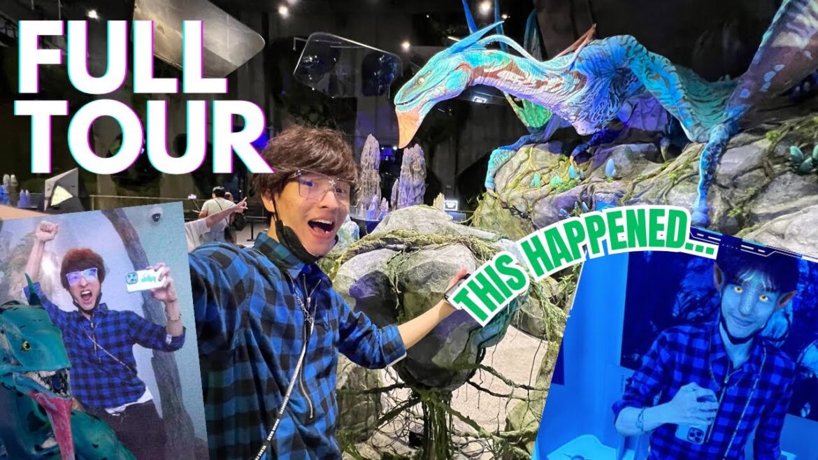 I Became an AVATAR! FULL TOUR Avatar The Experience at Gardens By The Bay Singapore (Cloud Forest)