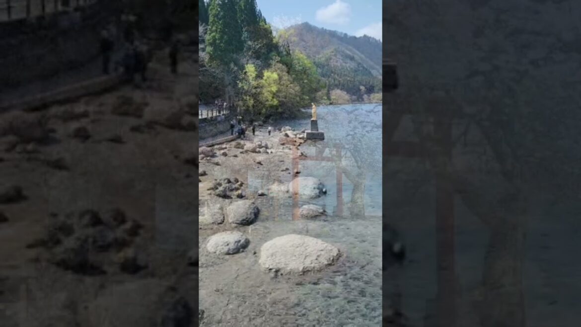 LAKE TAZAWA  AKITA #아키타현  田沢湖💖 ̖́-‬彼女（辰子姫）のやきもちは伊達じゃない...　4/19/2023