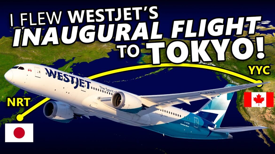 I Flew WestJet’s INAUGURAL Flight to Tokyo! I Flew WestJet's INAUGURAL Flight to Tokyo!