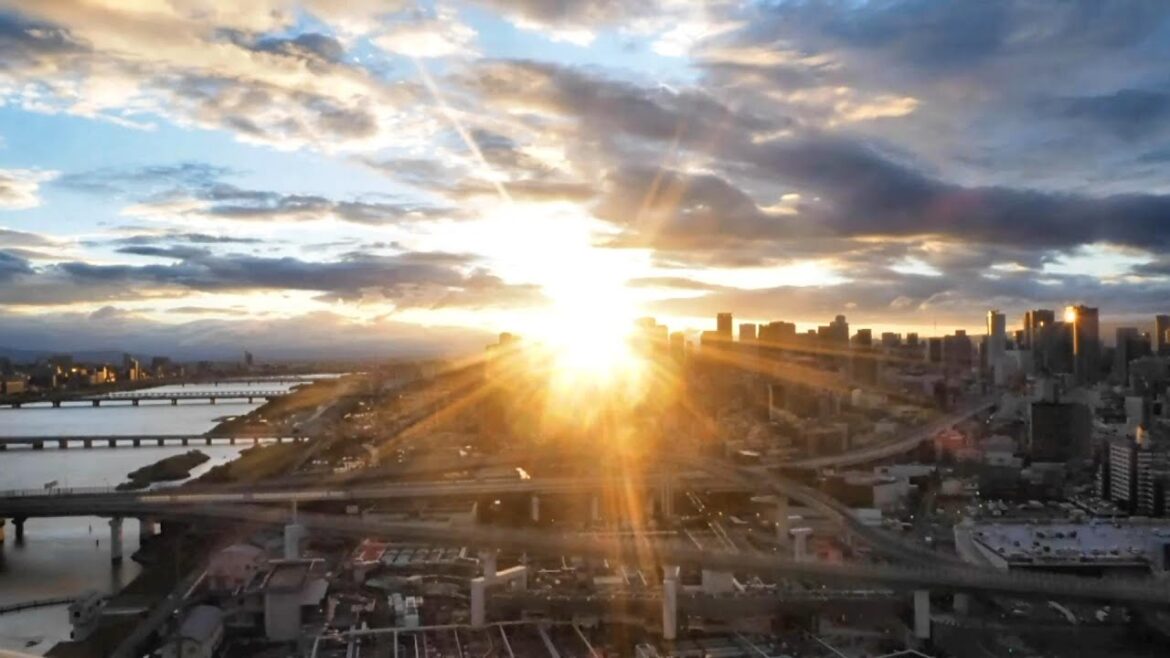 【 LIVE1440p   】大阪の景色  天気　晴れ　2023/5/5 ライブカメラ配信 ＠osaka japan　#梅田のビル群 　#空中庭園　#大阪のビル群 　#淀川  #GW