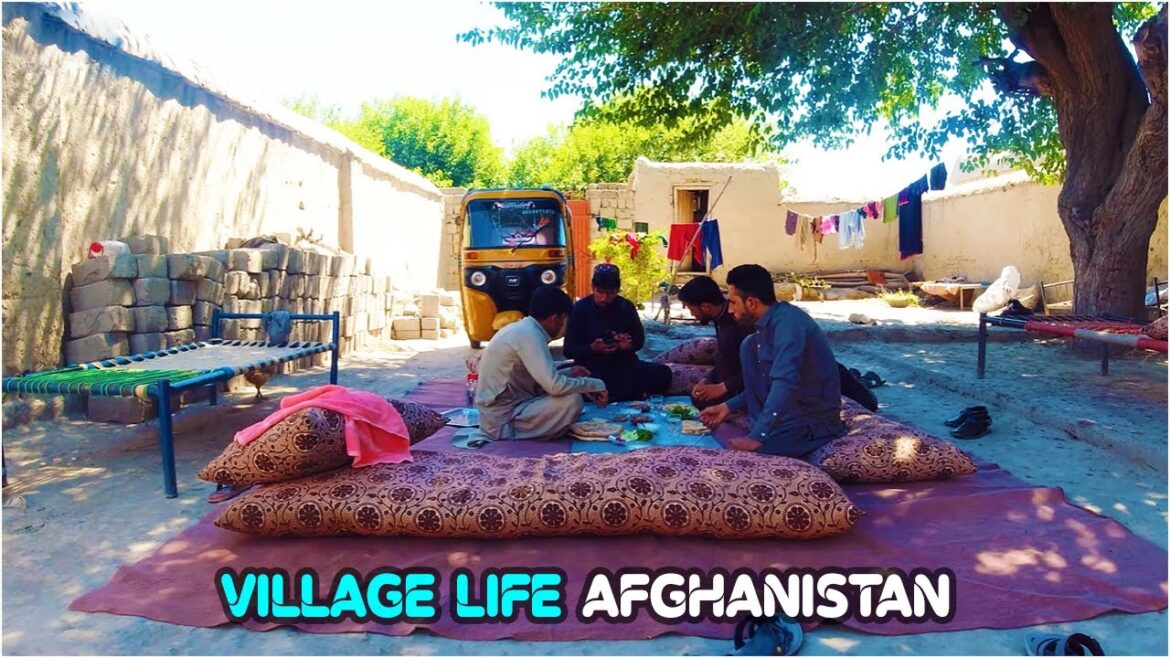 Rural life of Afghanistan Kuz Kunar Nangarhar | village life | 4K