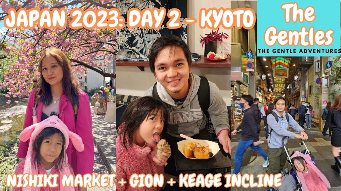 JAPAN VLOG 2023: KYOTO - Nishiki Market + Keage Incline + Ramen Zundo-ya  (The Gentle Adventures)