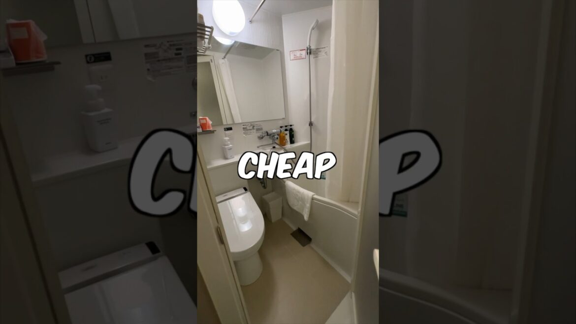 Japan: Stay Cheap in Tokyo: #shorts #japan #travel