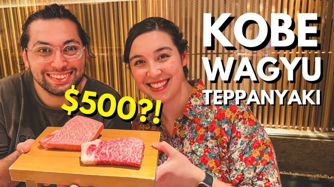 The MOST EXPENSIVE Kobe Beef we tried in Japan!