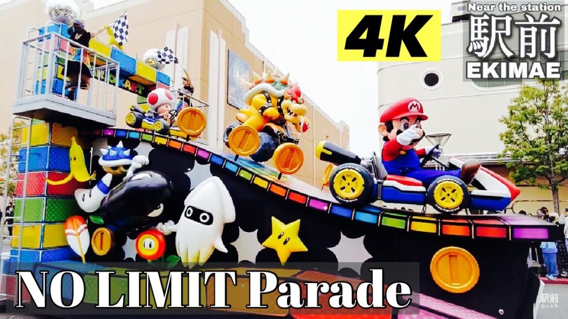 NO LIMIT パレード【4K】NO LIMIT Parade｜USJ walking tour