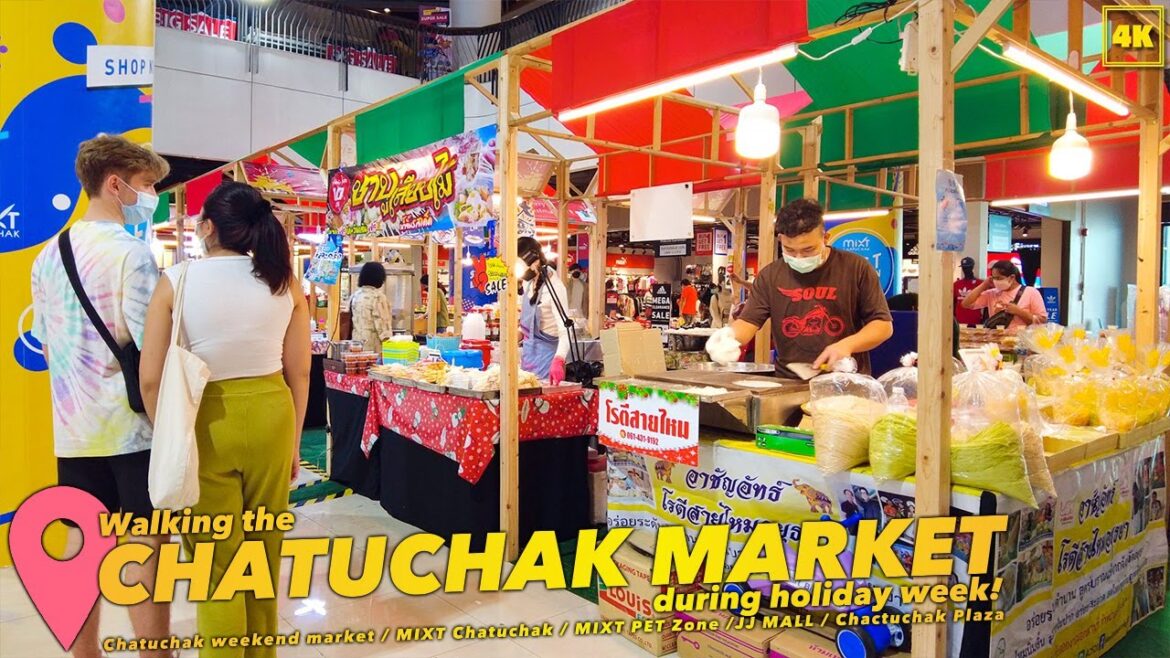 Strolling the CHATUCHAK WEEKEND MARKET during holiday week! / MIXT PET ZONE,JJ MALL,CHATUCHAK PLAZA