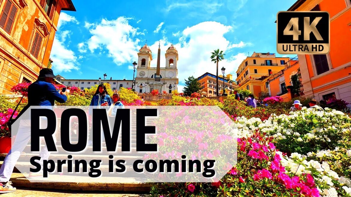 Rome Walking Tour 2023 -Tour Rome in the Spring: Get Ready!
