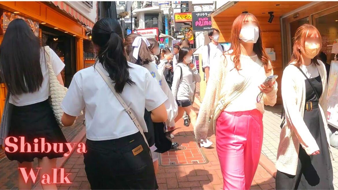 Shibuya Tokyo walking tour. 5 【4K】4.2023 Shibuya Tokyo walking tour. 5 【4K】4.2023