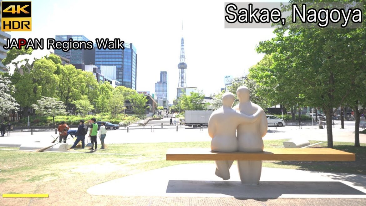 Hisaya Odori Park | Naka Ward, Nagoya | 4K HDR | 愛知県名古屋市久屋大通公園