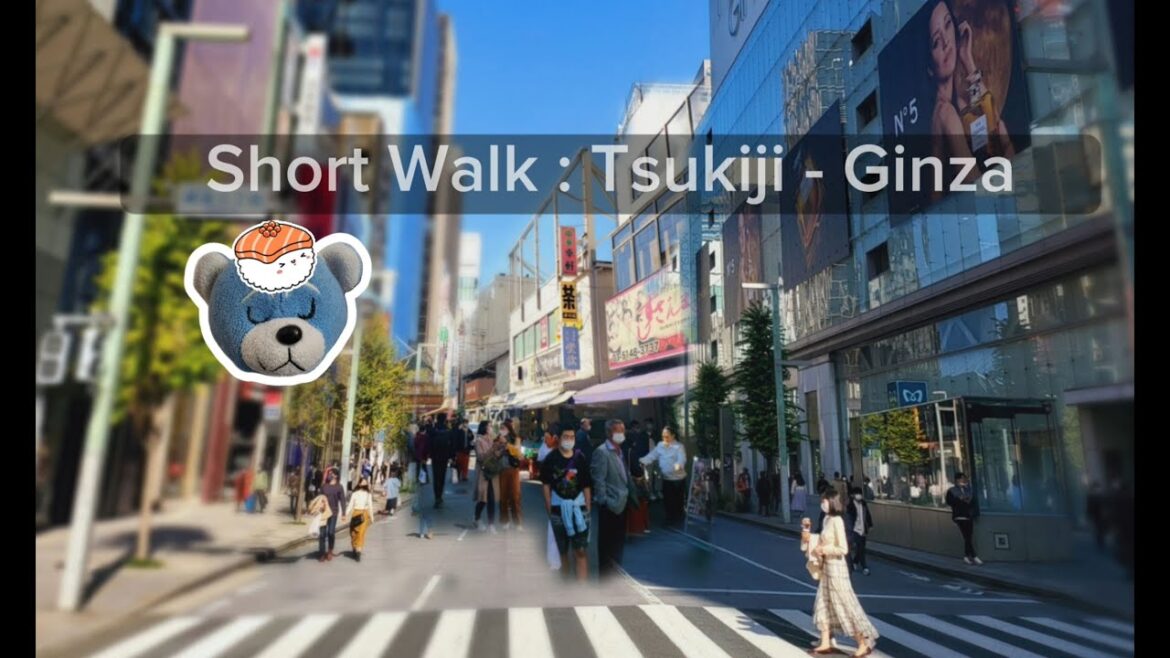 Exploring Tsukiji and Ginza: A Stroll through Tokyo's Vibrant Neighborhoods"