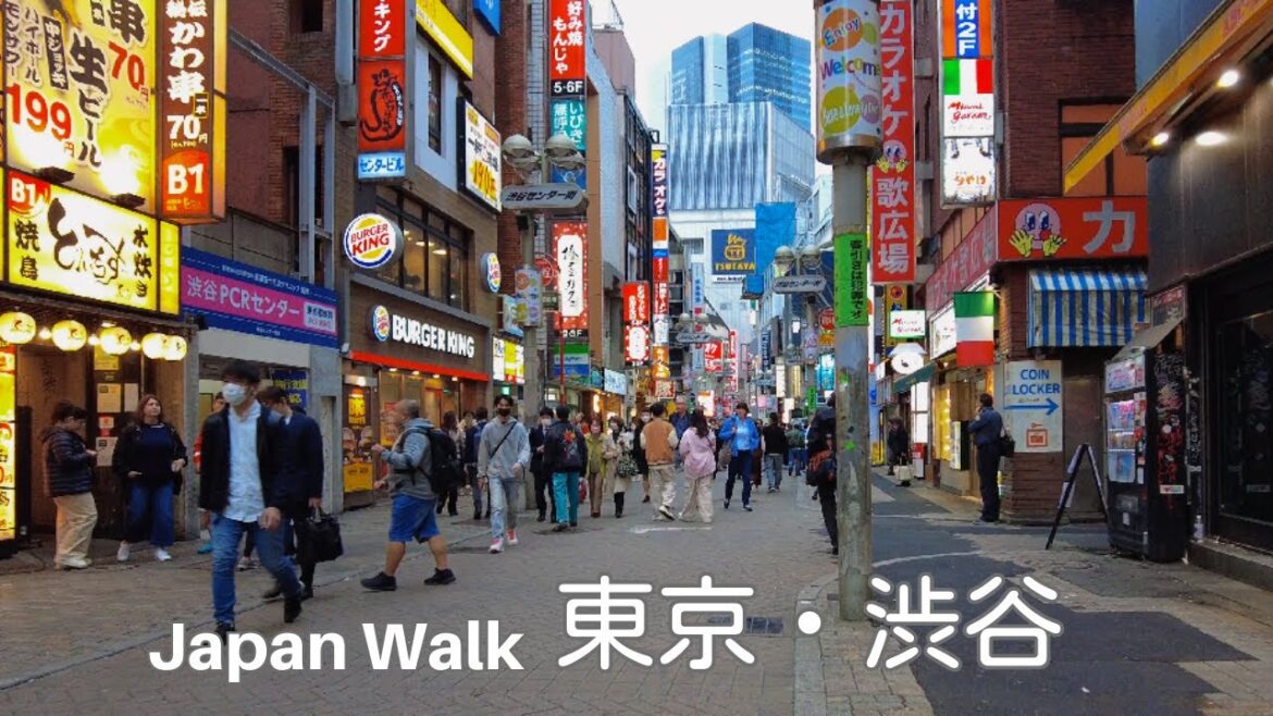 Tokyo Walk – Shibuya Scramble Crossing, Center Street, Shibuchika・4K HDR, Japan, City Sounds, ASMR Tokyo Walk - Shibuya Scramble Crossing, Center Street, Shibuchika・4K HDR, Japan, City Sounds, ASMR