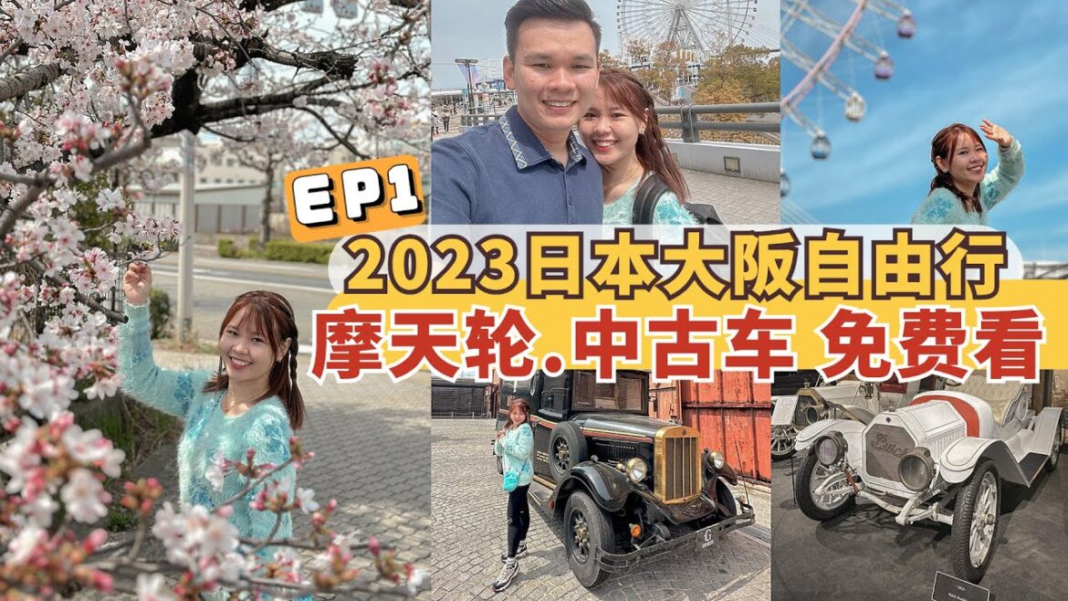 Osaka Japan Vlog 2023 | 日本大阪自由行攻略2023:世界上最大摩天轮 Osaka Japan Vlog 2023 | 日本大阪自由行攻略2023:世界上最大摩天轮