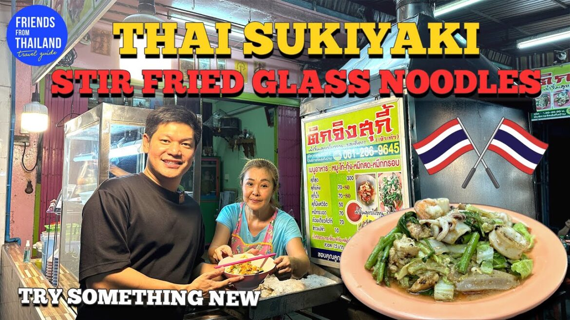 Healthy Thai meal (Suki) -super LOCAL STREET FOOD in Bangkok!! Healthy Thai meal (Suki) -super LOCAL STREET FOOD in Bangkok!!