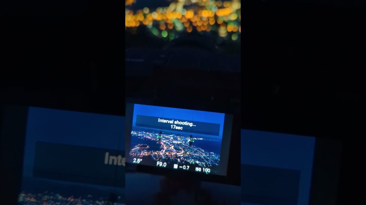 Mt. Hakodate from sunset to night