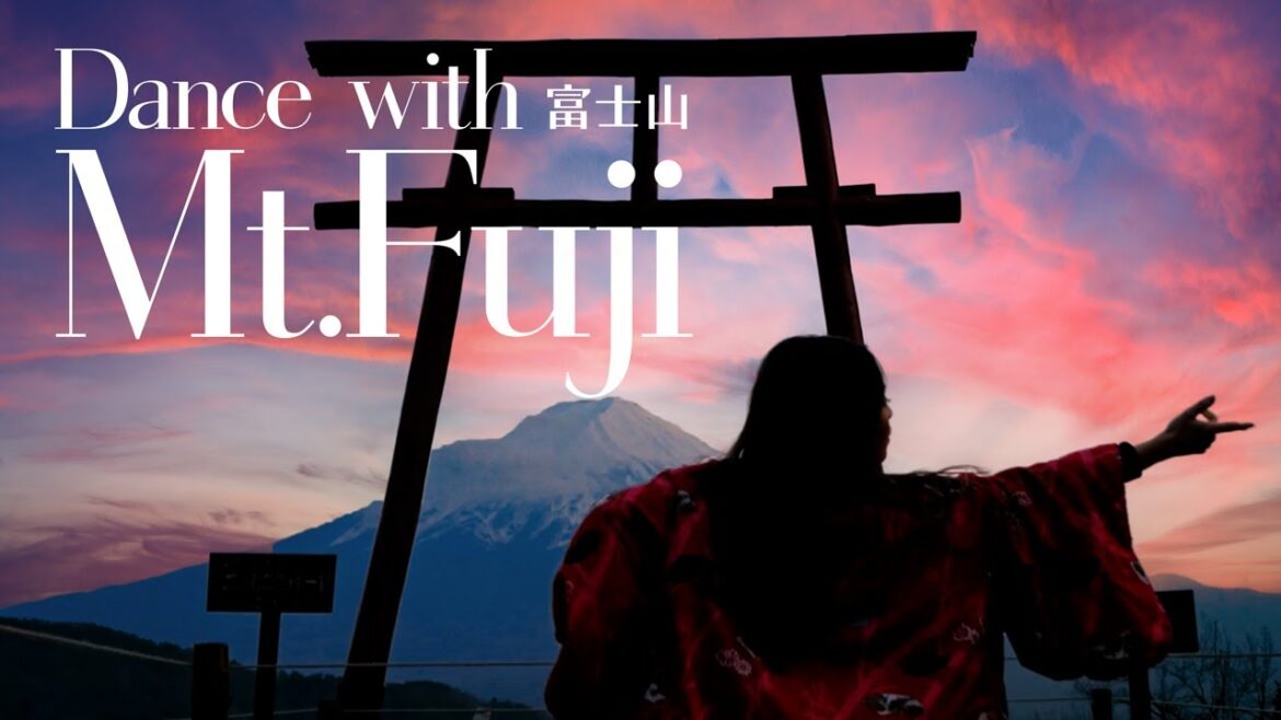 Dancing on Mt.Fuji in Japan Dancing on Mt.Fuji in Japan