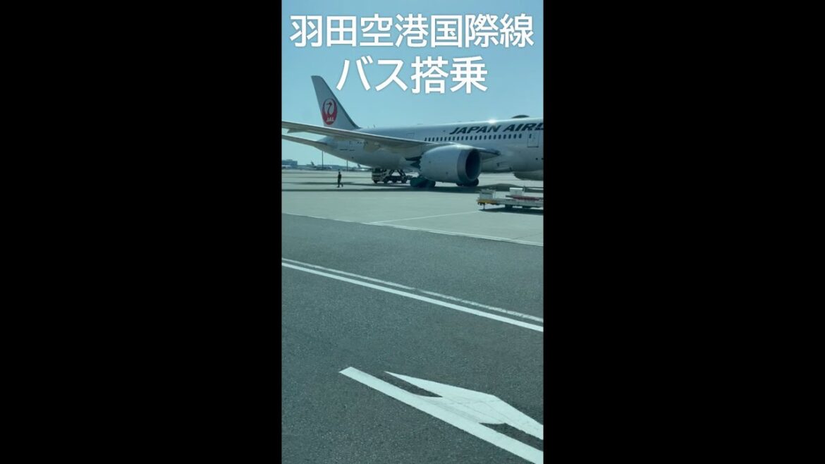 羽田空港第3ターミナル国際線バス搭乗(2023年4月25日撮影) 羽田空港第3ターミナル国際線バス搭乗(2023年4月25日撮影)