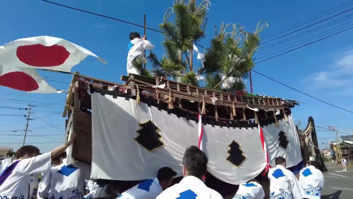 八屋祇園 宇島駅付近 2023  お下り Fukuoka Hachiya Gion Walking Tour