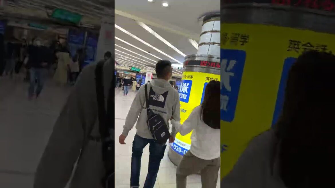 【Osaka 💖】Tanimachi Line Higashi-Umeda - Midosuji  Line Walk Japan #shorts #Osaka #transfer #subway