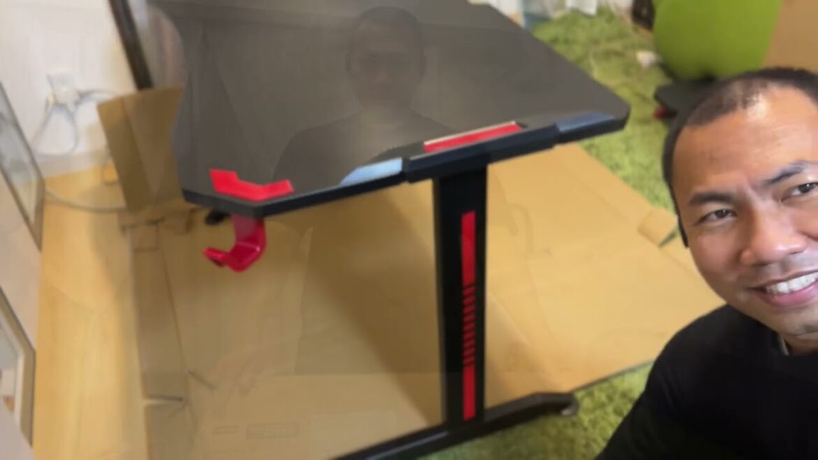 | Lone Ride Yokohama | Nitori gaming table set unboxing