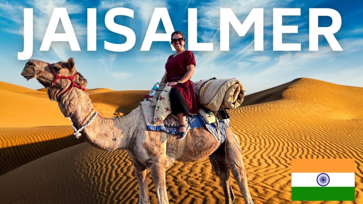 Exploring JAISALMER Fort & Stargazing in the THAR DESERT 🇮🇳 Unforgettable India Travel Adventure