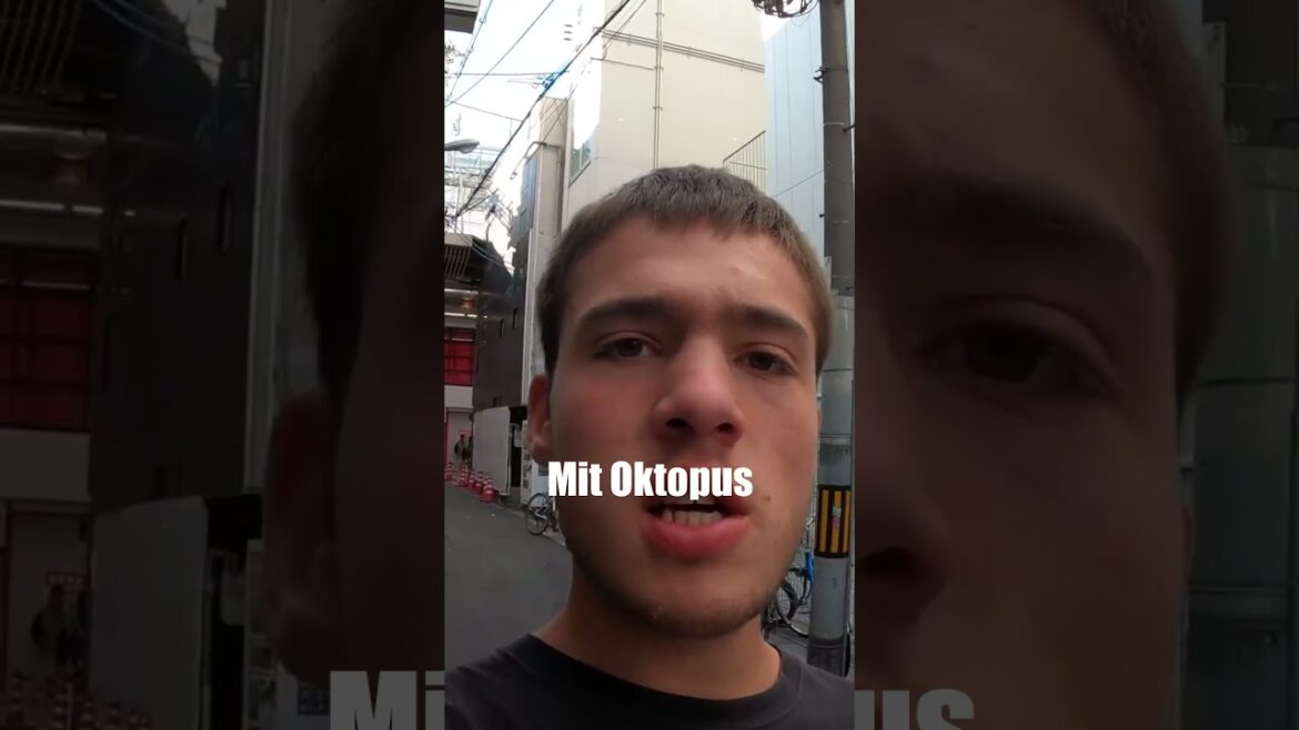 Ich teste japanisches Essen in OSAKA🇯🇵 #shorts