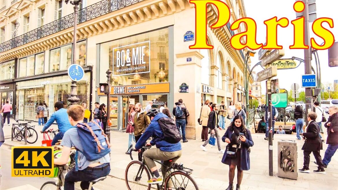 Paris, France🇫🇷- Paris City Centre - 4K HDR Walking Tour | Spring 2023| Paris 4K | A Walk In Paris