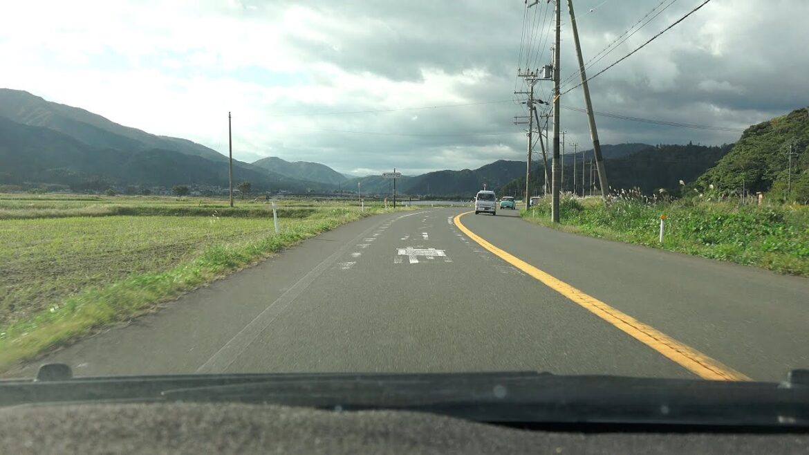 4K　若狭梅街道など　等速　敦賀インター→国道27号→27号の旧道→梅街道→PLANT2→福井県道22号・24号→219号→国道27号　福井県敦賀市→美浜町→若狭町→小浜市