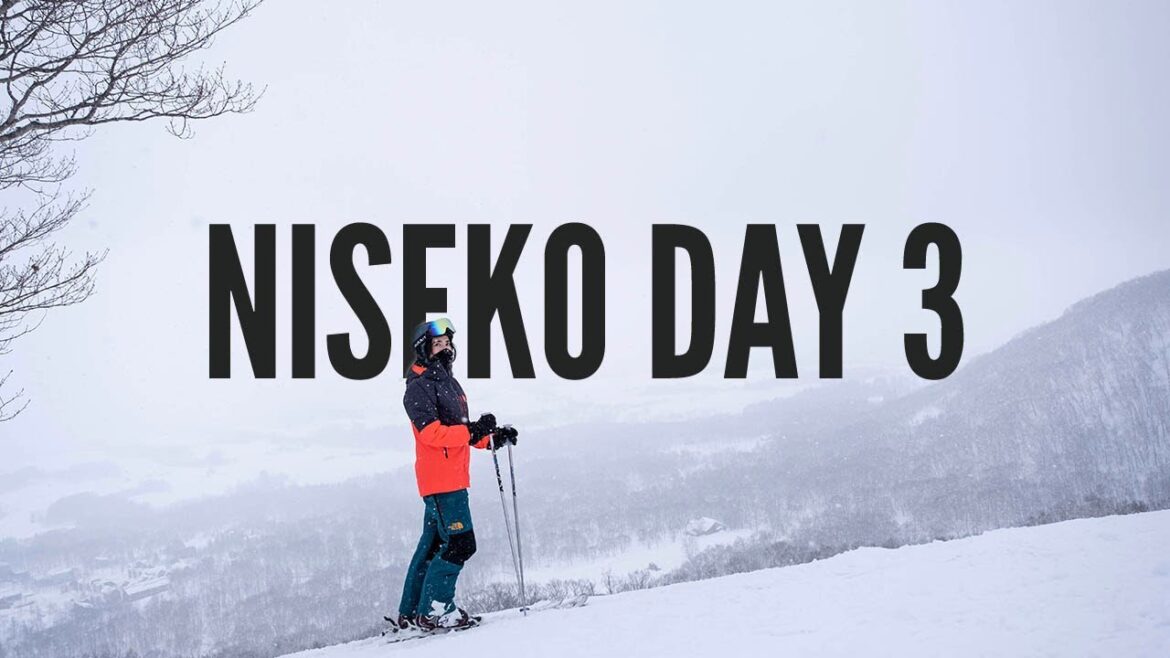 Skiing in Niseko Day 3 | Exploring Hokkaido | JAPAN VLOG 33