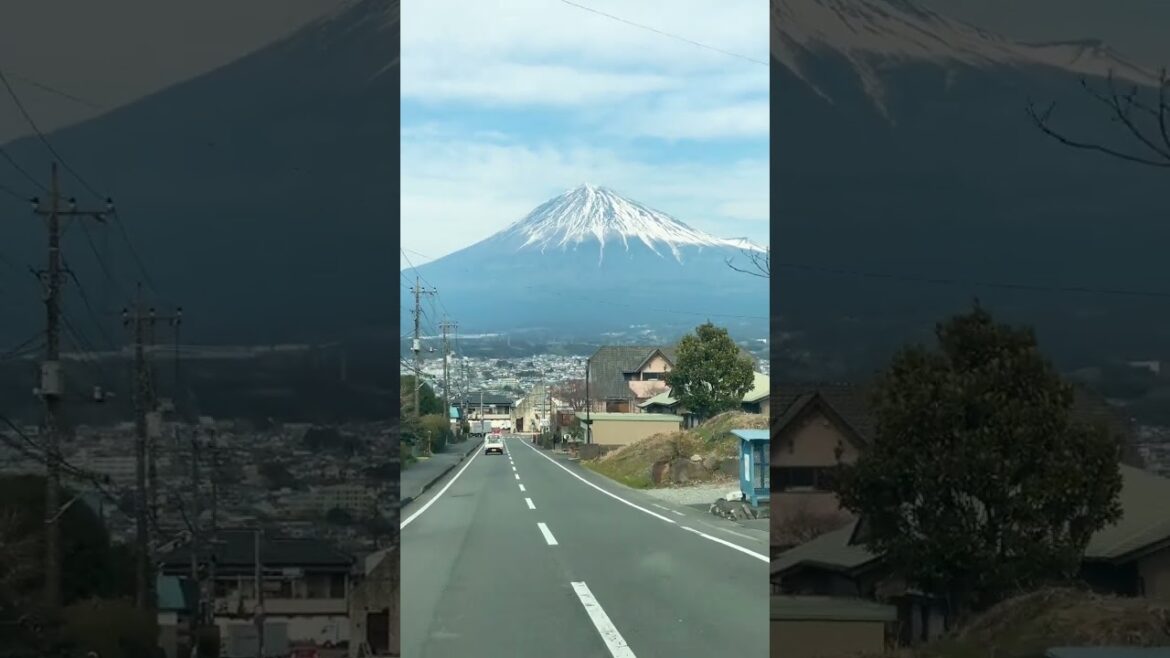 Fuji 🗻 #Mountain #Nature #Fuji #Japan #Short #Shorts #Explore