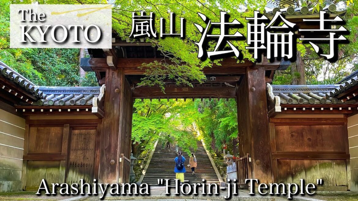 [京都|Kyoto]嵐山の"虚空蔵法輪寺"を散策、境内から見る絶景｜"Hōrin-ji Temple" Walking Tour in Arashiyama(Vlog)