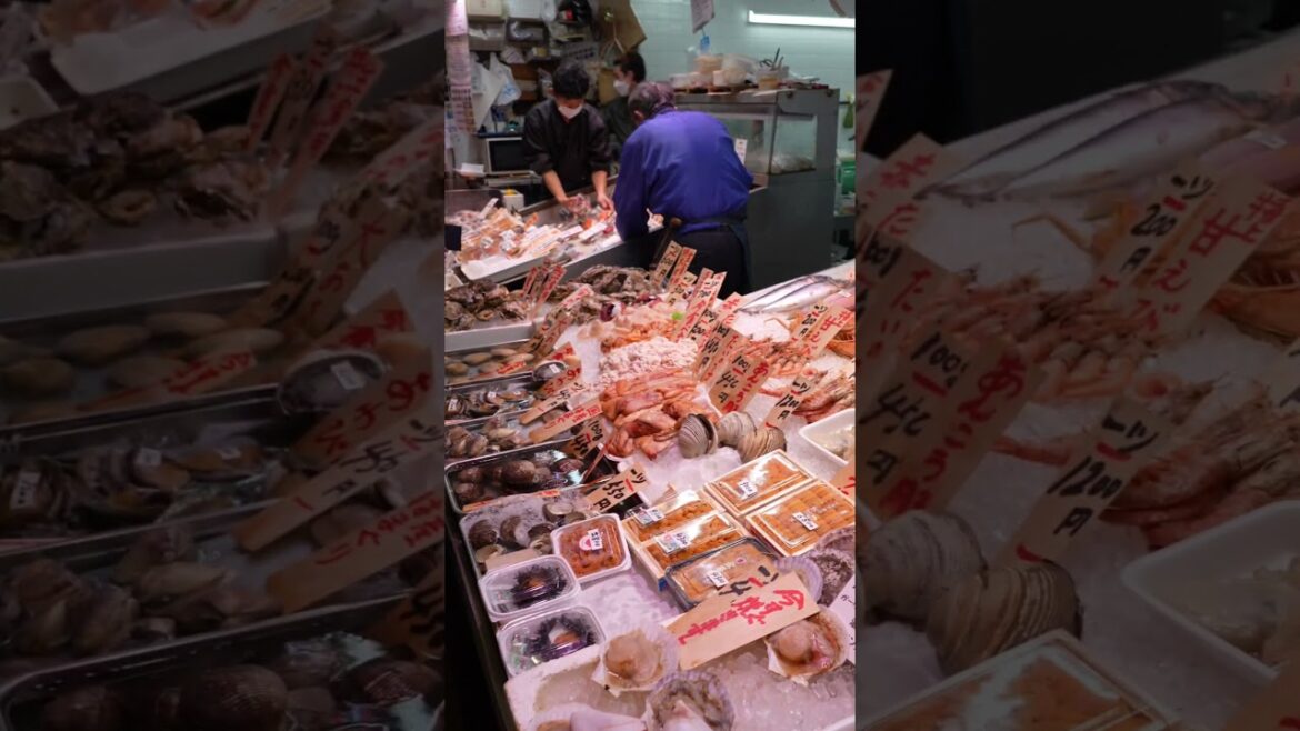 My journey through the vibrant Nishiki Market in Kyoto, Japan