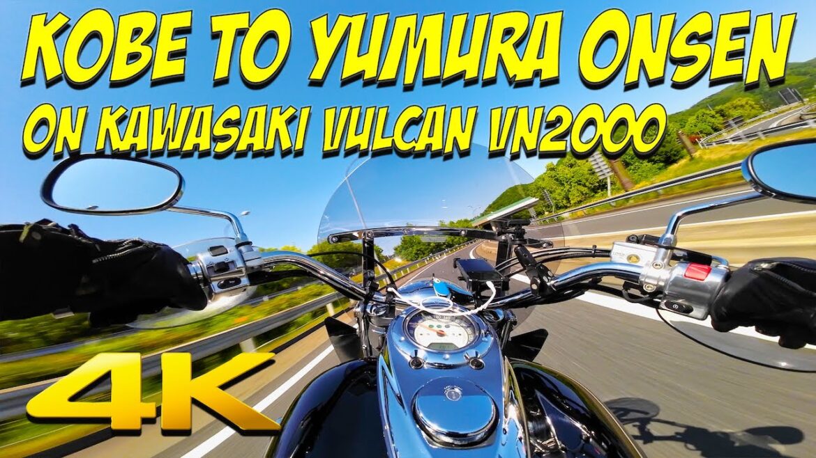 4K JAPAN | KOBE to YUMURA ONSEN on KAWASAKI VULCAN VN2000 4K JAPAN | KOBE to YUMURA ONSEN on KAWASAKI VULCAN VN2000