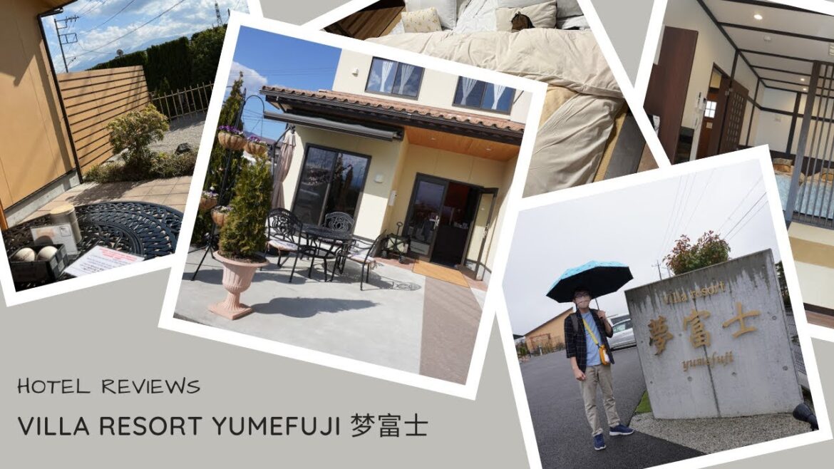 Cozy Villa with Mount Fuji View 🗻 & Private Bath | Villa Resort Yumefuji 梦富士  [+ Breakfast]