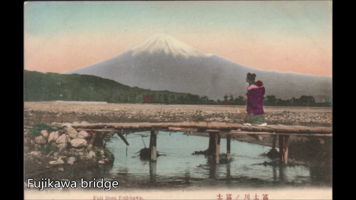 A Tour to 100-year-ago Fuji