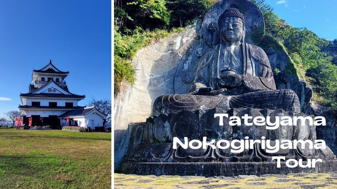 El Buddha y un hermoso castillo ★ Tour por Nokogiriyama y Tateyama. ★  Versión Extendida – ASMR El Buddha y un hermoso castillo ★ Tour por Nokogiriyama y Tateyama. ★  Versión Extendida - ASMR